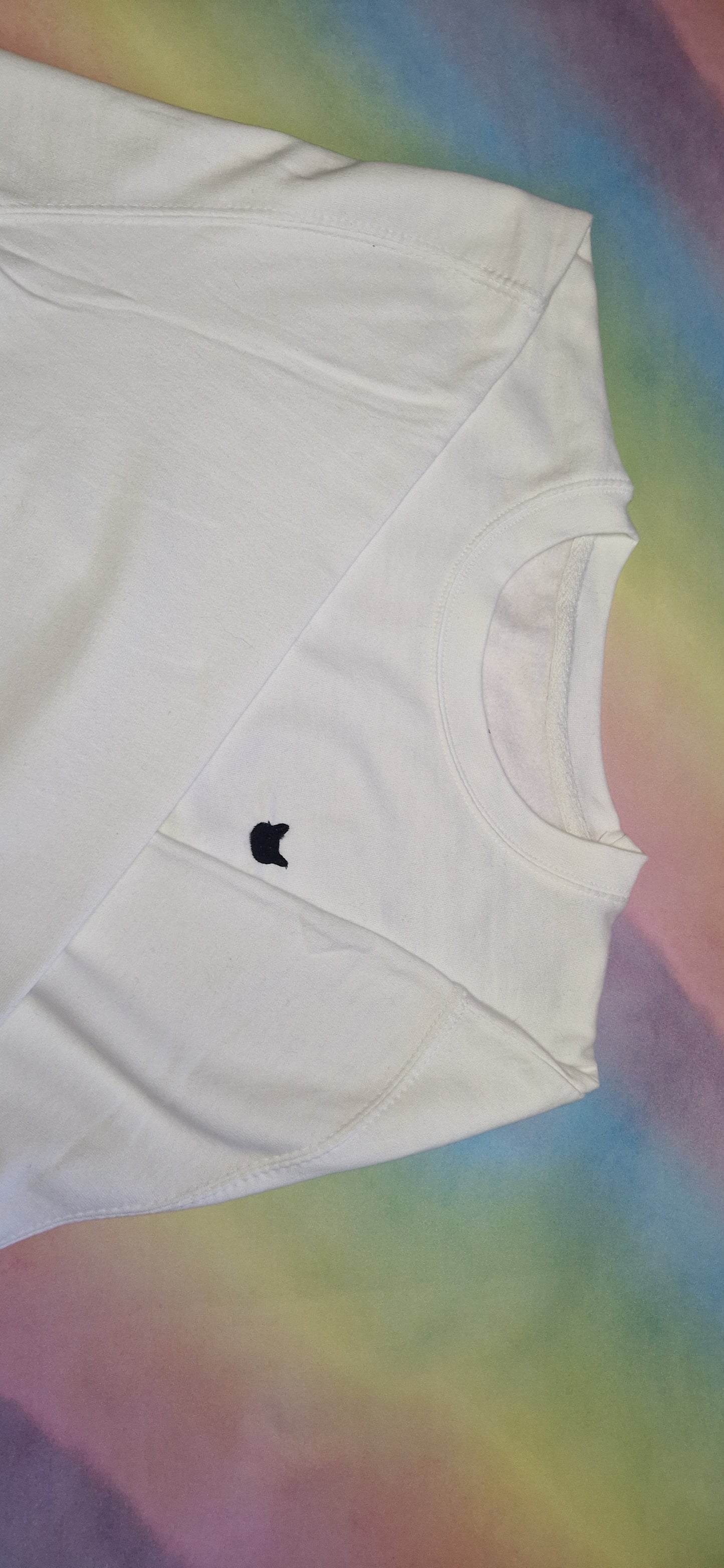 Personalised Pet Silhouette Sweatshirt - Subtle Custom Design