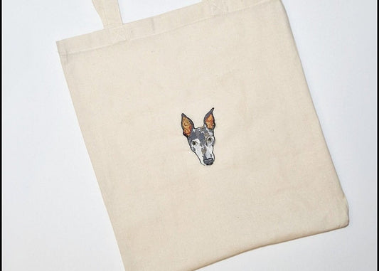 Personalised Pet Tote Bag - Custom Illustration Shopping Bag