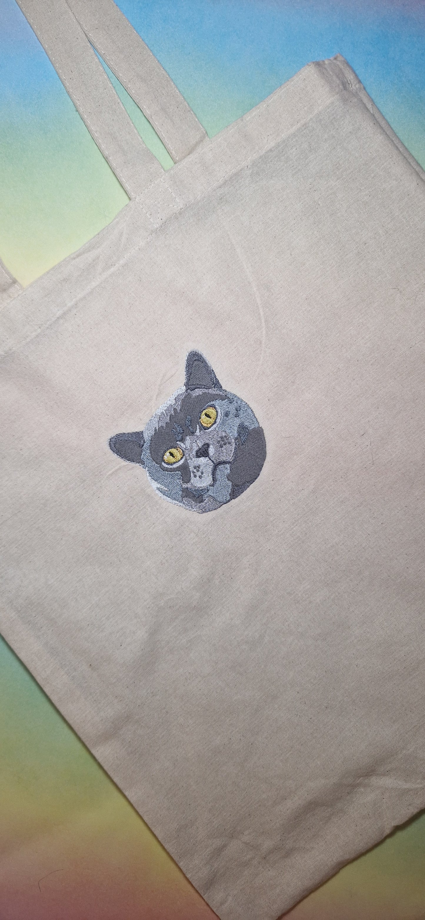 Personalised Pet Tote Bag - Custom Illustration Shopping Bag